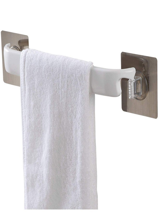 ZEBROC Magic Sticker Self Adhesive Plastic Wall Mounted Napkin Towel Holder Stand for Bathroom, Kitchen and Wash Basin Towel Bar - Image 3